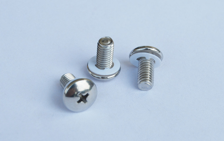 谈球吧体育官网入口不锈钢面板螺钉M6*12浮白色垫片